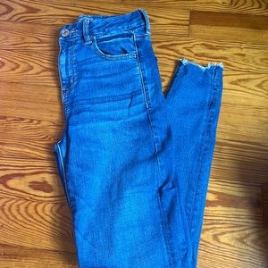 AE Curvy high rise jeggings